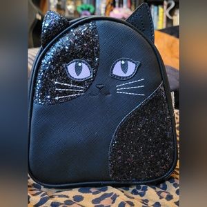 Bath & Body Works Black Cat Cosmetic Bag Backpack
